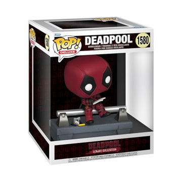 Funko Pop! Deluxe: Deadpool - Deadpool on Bridge - Collectable Vinyl Figure - Gift Idea - Official Merchandise - Toys for Kids & Adults - Marvel Fans