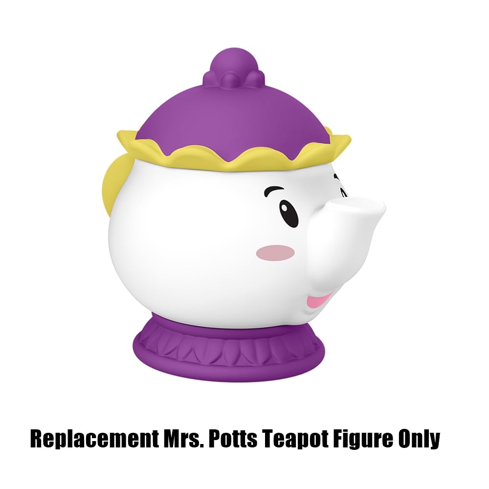 Replacement Part for Fisher-Price Little-People Princess Playset - HPL23 ~ Replacement Princess Belle's Sidekick Mrs. Potts Teapot Figure ~ Inspired