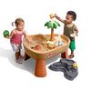 Step2 Dino Dig Sand and WaterTable, Kids Activity Sensory Playset, Summer Outdoor Toys, 7 Piece Water Toy Accessories, For Toddlers 2-5 Years Old