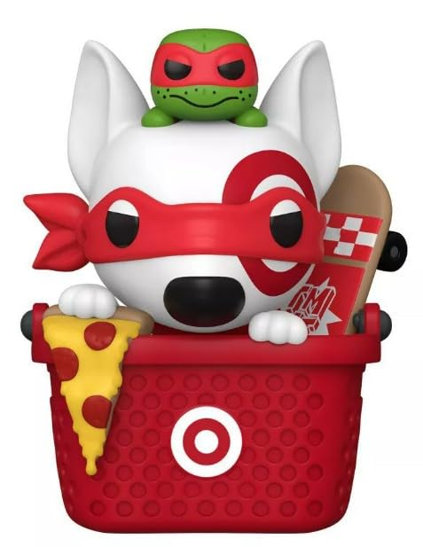 Funko Pop! Ad Icons - Target - TMNT- Bullseye in Ninja Mask w/Raph (Target Exclusive) #243