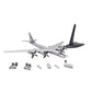 LATUROP Tu-95MS Military Bomber Model, 1:200 Scale Metal Diecast Airplane Displays, Alloy Simulation Aircraft Models for Gift and Collection.
