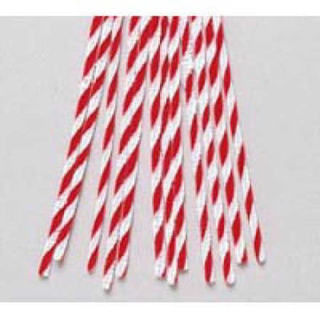 Factory Direct Craft Twisted Red and White Candy Cane Pipe Cleaners Package of 144 Stems 12" Tall