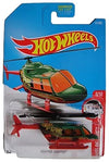 Hot Wheels 2017 HW Rescue, Propper Chopper Helicopter 41/365, Green and Red