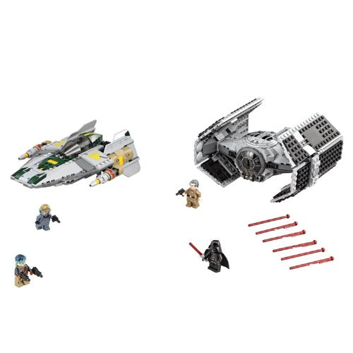 LEGO Vader's TIE Advanced vs. A-Wing Starfighter 75150