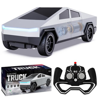 Innofans 1:24 Scale High-Speed Remote Control Car - All Terrain Electric Vehicle with LED Lights PCS, Extended Battery Life, for Boys Girls & Adults