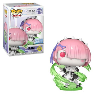 Funko Re:Zero Ram Wind Magic GW Pop! Plus RS Vinyl Figure