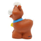 Fisher-Price Replacement Part for Collectible Little People Touch 'n Feel Farm Barn Playset K0104 - Replacement Brown and White Cow Figure with White