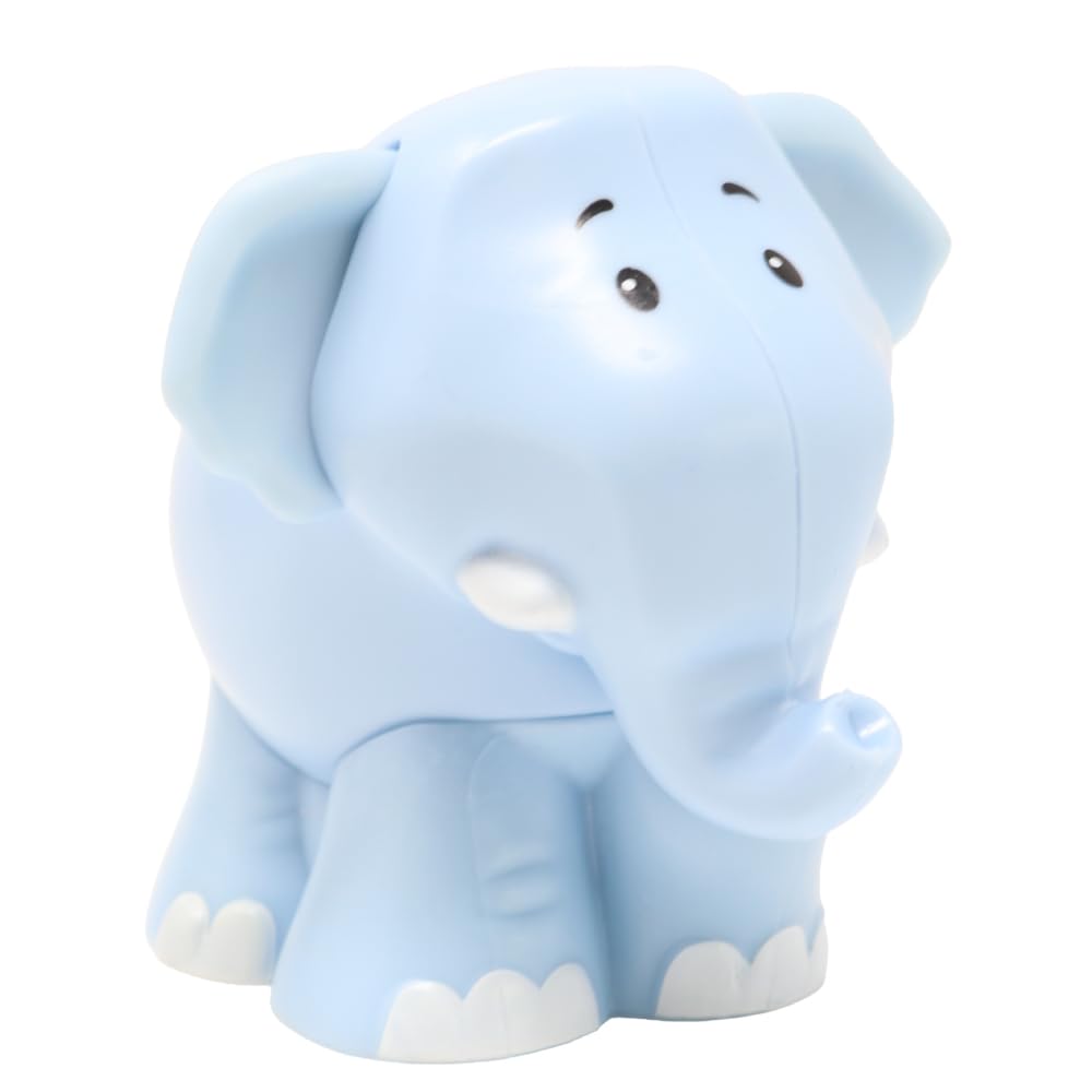 Fisher-Price Replacement Part Little People Noah's Ark Zoo Safari Jungle Animals Playset JLV11 - Replacement Blue Elephant Figure