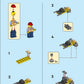 Lego City: Construction Worker Minifigure with Cement Mixer