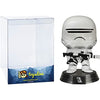 Funko First Order Flametrooper: P o p ! Vinyl Figurine Bundle with 1 Compatible 'ToysDiva' Graphic Protector (068-06224 - B)