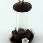 Melody Jane Dolls Houses Humming Bird Feeder Miniature 1:12 Scale Pet Garden Accessory Brown