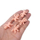 36Pcs King Cake Babies, 1.2 Inch Mini Plastic Babies for Baby Shower Game