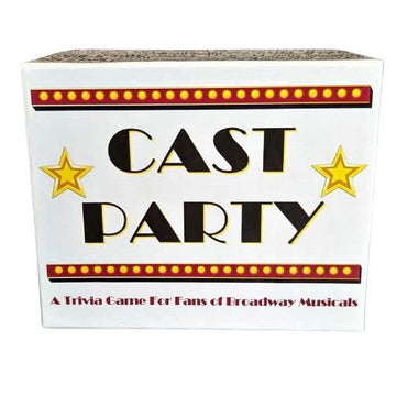CAST Party! | Party Game for Theater People | Broadway Musical Trivia | Broadway Gift Idea | 400 Trivia Cards for Musical Theatre Enthusiasts | Trivia