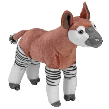 Wild Republic Okapi Plush, Stuffed Animal, Plush Toy, Gifts for Kids, Cuddlekins 12 Inches