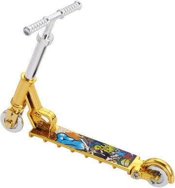 Senyango Mini Two Wheel Toys Tiny Fingerboard Scooters, Mini Finger Skateboards Toy, Finger Scooter Fingertip Movement Skateboard for Finger Training