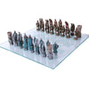 Pacific Trading King Arthur Legend Chess Set with Glass Board