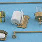 Melody Jane Dolls Houses Dollhouse Miniature Chrysnbon Bath Accessories Set