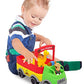 Kiddieland Dinosaur Safari Truck - Toy Vehicle with 5 Roaring Dino Figures