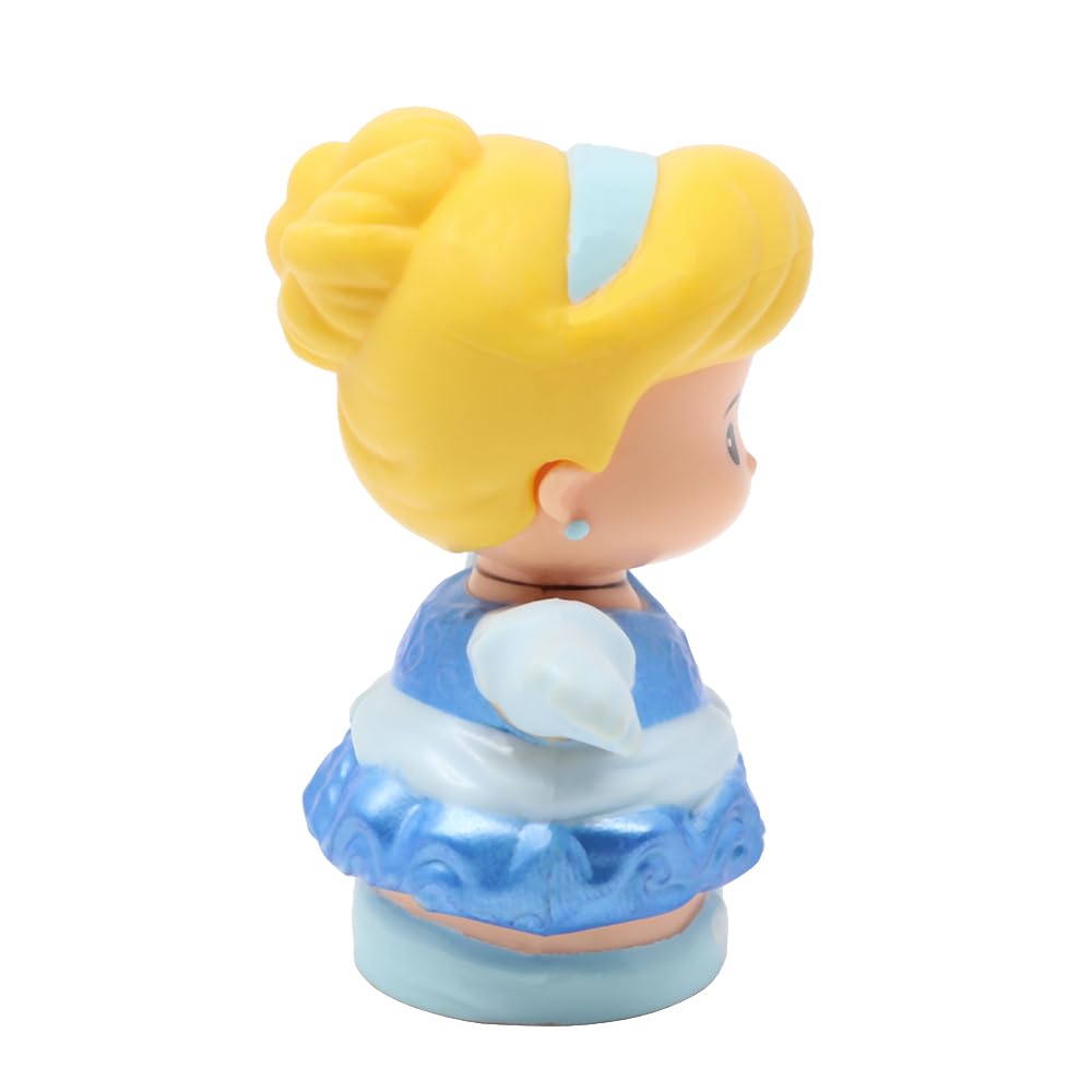Fisher-Price Replacement Part for Collectible Little People Princess Castle Songs Palace Playset HGP76 - Replacement Cinderella Figure Holding Pink