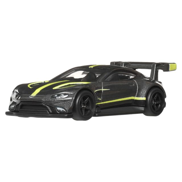 Hot Wheels Aston Martin Vantage GTE Premium Collector Car Culture Euro Speed Series 1:64 Scale Collectible Die Cast Metal Toy Car Models with Rubber