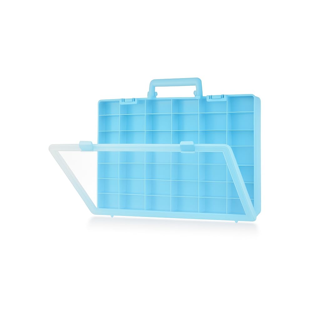 Plastic Toy Storage Case Compatible with Mini Brands Collector Toys, Miniverse, Shopkins, Real Littles, and LOL Surprise Series 1, 2, 3, 4