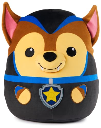 PAW Patrol Chase Dracula 12-Inch Squish Plush for Ages 3+
