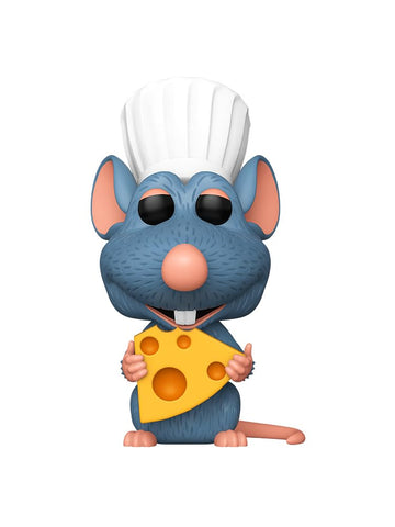 Epic Collectibles Pop Animation: Ratatouille - Remy with Cheese Exclusive Vinyl Figure Bundled with Box Protector Compatible for Funko