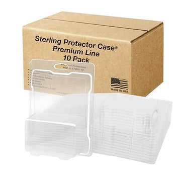 Sterling Protector Case Premium Line 10 Pack Model 17403 Card Size 6.5x5.25