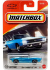 Matchbox 1969 Chevrolet Camaro SS 396 Convertible [Blue] 72/125, 1:64 Scale Diecast Toy Vehicle
