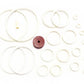 Game Room Guys Williams Touchdown Pinball White Rubber Ring Kit