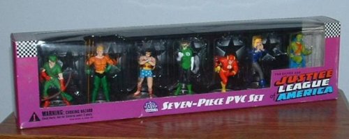 DC Comics JLA Seven-Piece PVC Set