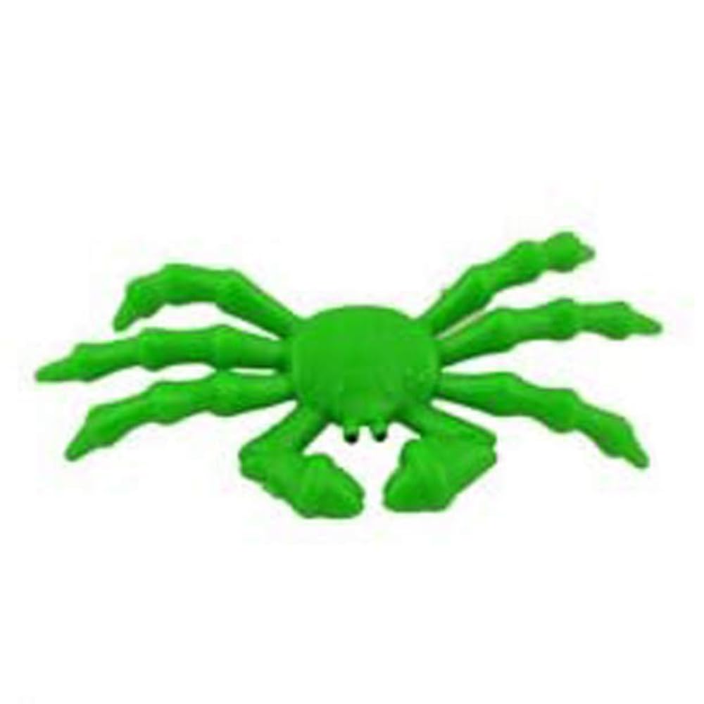 Fisher-Price Replacement Parts Imaginext Ocean Boat Playset N0763 - Replacement 4 Green Sea Creature Figures Crab Fish