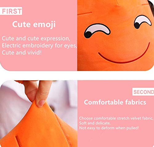 XIZHI 26Inch Carrot Hugging Pillow, Kids Pillows Plush?Cute Stuffed Animals Doll Toy Gifts,for Bedroom, Sofa, Office Decoration