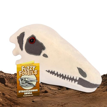 Fuzzy Fossils Stegosaurus Stuffed Animal, Stegosaurus Plush, Dinosaur Stuffed Animal, Stuffed Dinosaur Plush, Stegosaurus Toy, Dinosaur Toy, Dinosaur