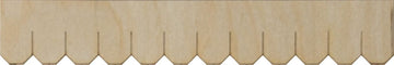 Greenleaf Doll Houses 1/2" Scale Miniature Octagon Shingle Strips Half Scale
