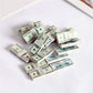 1:12 Dollhouse Miniature Scene Model Mini 200 Pieces Dollar Bills Set (Multicolored)