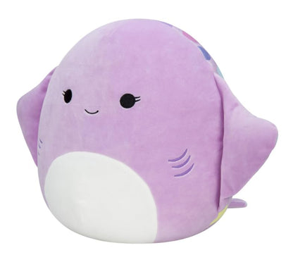 Squishmallows Aziza The Purple Stingray, 5 Inch Stuffed Plush Toy