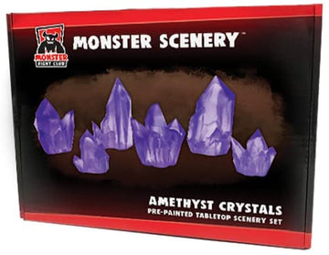 Monster Scenery: Amethyst Crystals