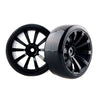Hobbypower Rc Hard Tires Tyre Plastic Wheel Rim HSP HPI 1:10 On-Road Drift Car(Pack of 4 Pcs)