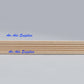 1:12 Scale Dollhouse Miniature Furniture Line Wood Finishing Trim Wood Molding L11.8; W0.5 /Lot 10 Pieces