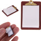 2Pcs 1/12 Miniature Clipboard Dollhouse Decoration Accessories Dollhouse Décor, Accessories