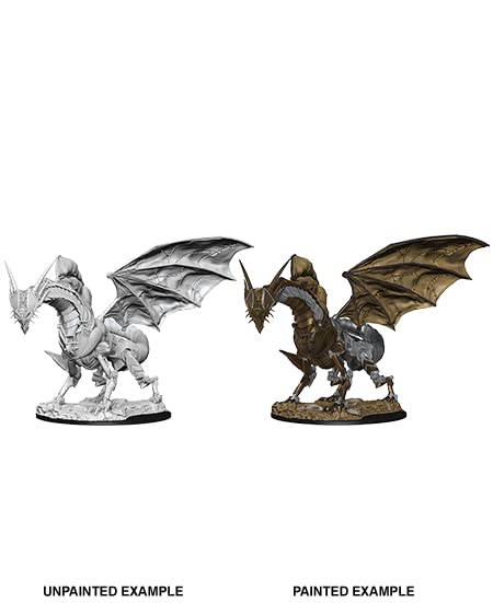 WizKids Pathfinder Deep Cuts Unpainted Miniatures: Wave 9: Clockwork Dragon