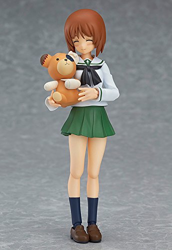 Max Factory Girls Und Panzer: Miho Nishizumi Figma Action Figure (School Uniform Version)