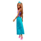 Barbie Fantasy doll girl purple and blue with removable ribbon for girls from 3 years