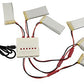 Fytoo 6pcs 3.7v 800mAh Lithium Battery+1pcs 6 in1 Battery Charger+3PS Conversion line for H12C H12 V636 V686 V686G V686J V686K JXD 509G 509V 2.4Gh RC