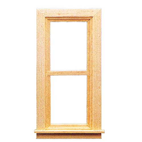 Melody Jane Dolls Houses House Builders DIY 1:24 Scale Wood Timber Traditional Non Working Window