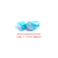 an_Shop 10 Pcs Light Blue Goldfishs Miniature DIY Artificial Accessories Decorations Scale 1:12 Thai Clay Figurine Mini Decorative Craft Dollhouse