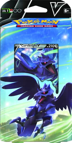 The Pokemon Company Int. Inc. | Pokemon TCG: Corviknight V Battle Deck | Card Game | Ages 6+ | 2 Players | 10 Minutes Playing Time