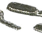 Dolls House Dressing Table Set Mirror Brush Comb Silver