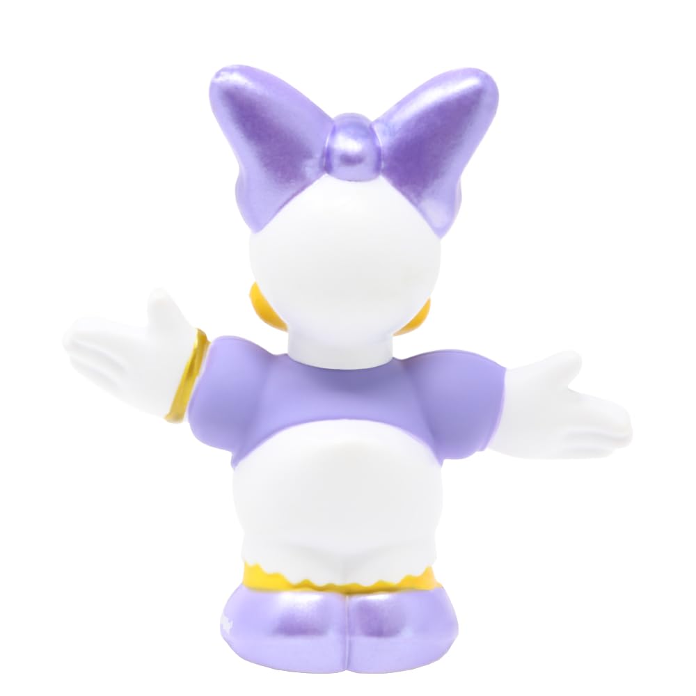 Fisher-Price Replacement Part for Collectible Little People Mickey and Friends Dollhouse Playset JHD08 - Replacement Classic Daisy Duck Figure Dressed